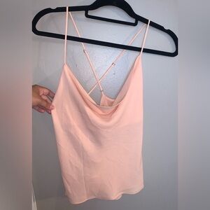 Pink Cute Cowl Neck Going Out Top
